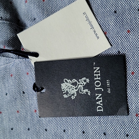 NWT Dan John Men's Polo Shirt Size Medium - Picture 3 of 9